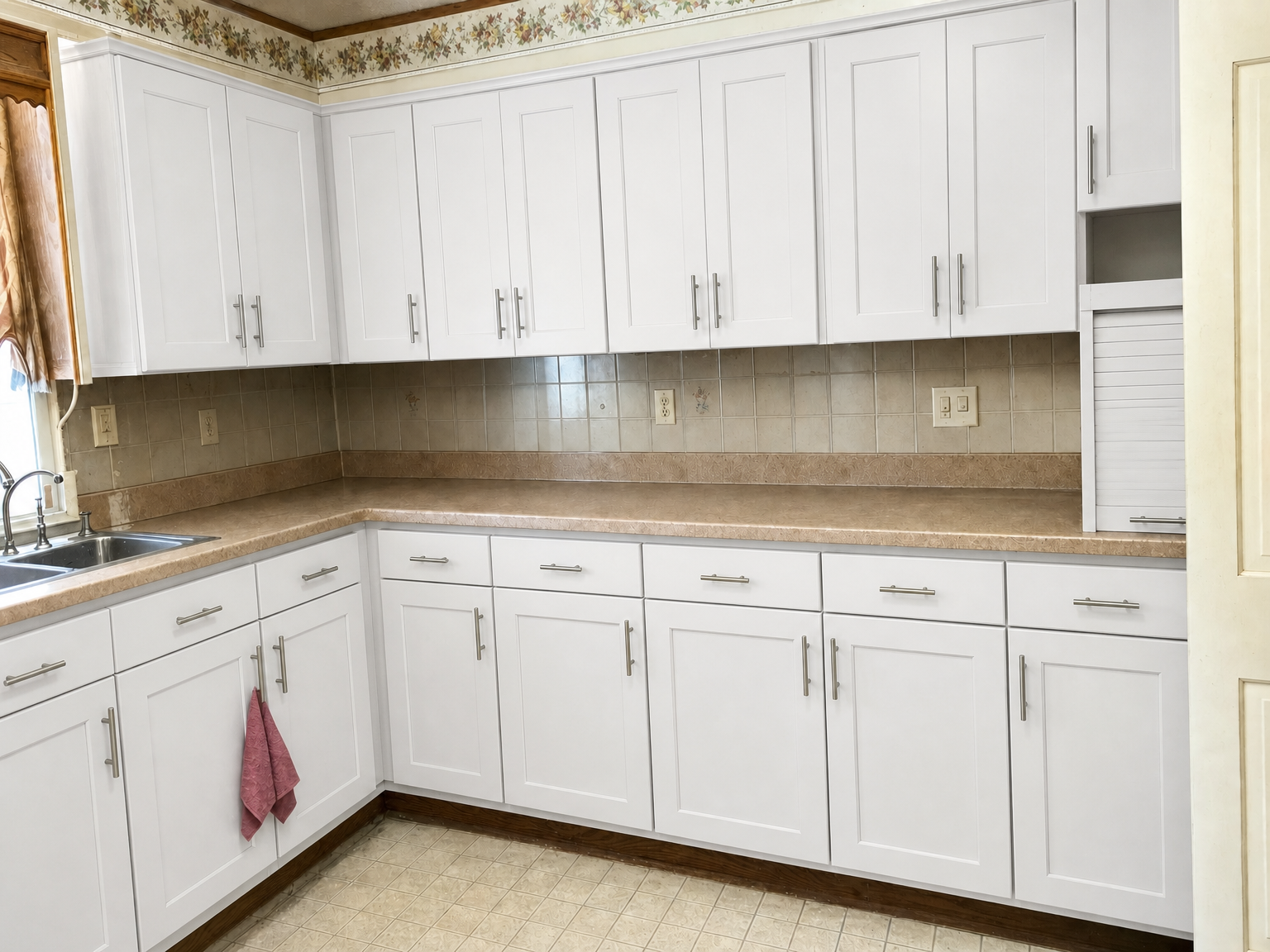 Kitchen cabinets after refacing — stunning transformation