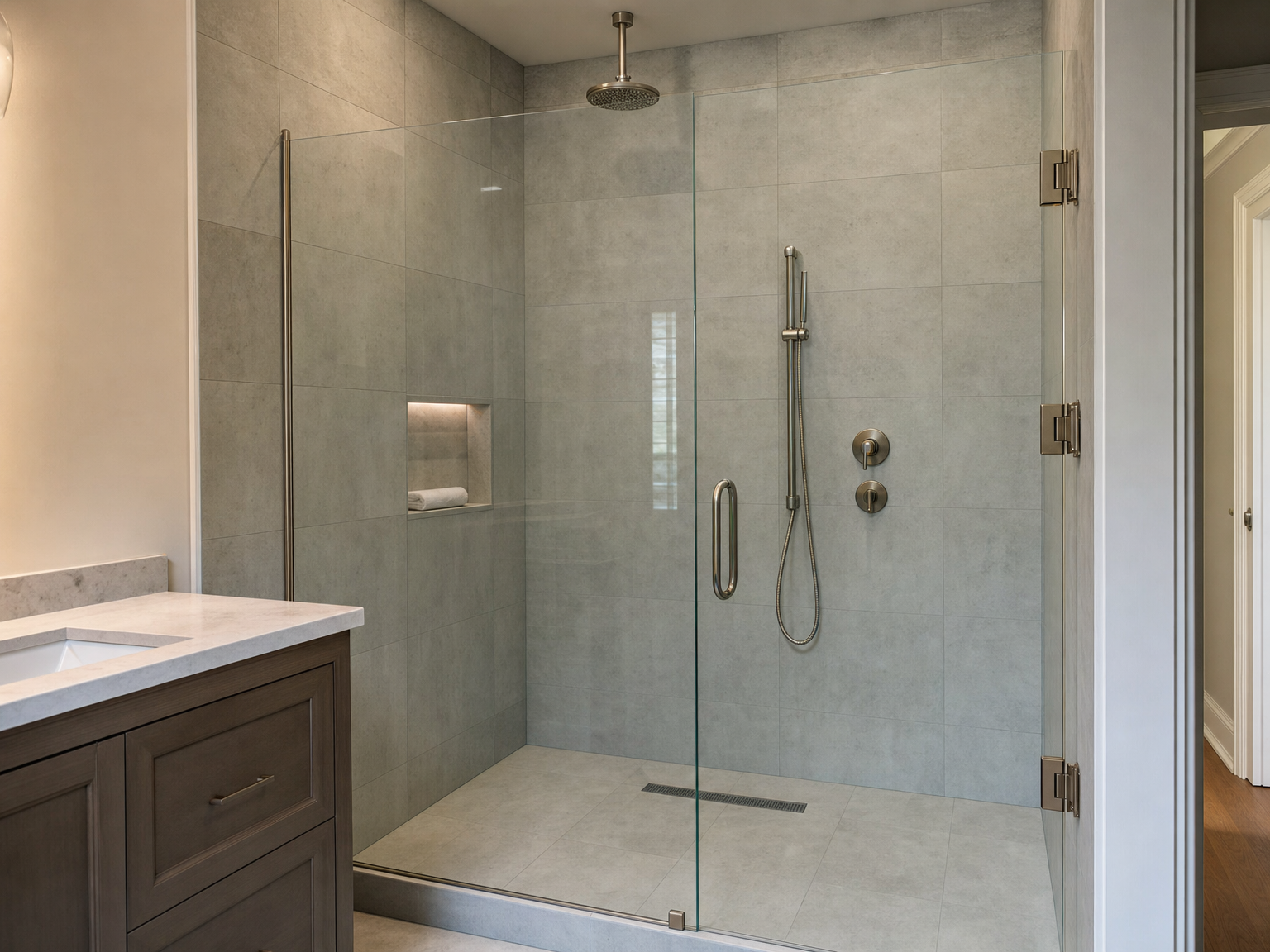 Glass Door Installation