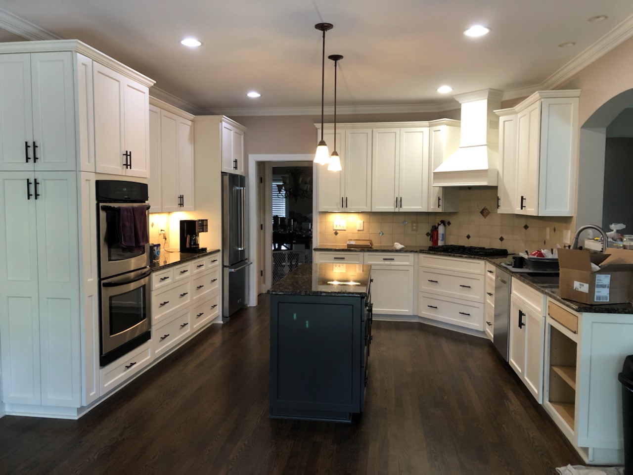 Matthews Kitchen Refacing with Custom Carpentry